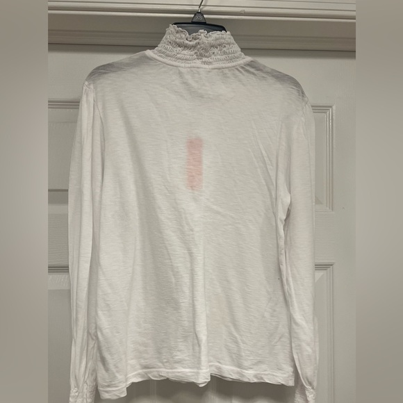 Sundry Ruffled Neck Tee - Picture 5 of 8